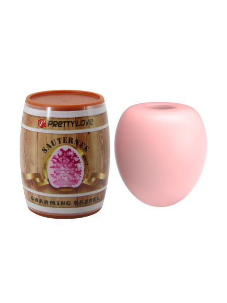 Мастурбатор яйце PRETTY LOVE Barrel Pink рожевий, 5.5 см