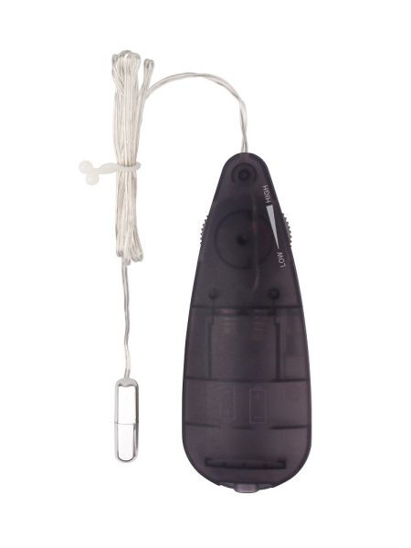 Віброкулька Chisa Hi-Basic Mini Bullet з пультом керування, срібляста