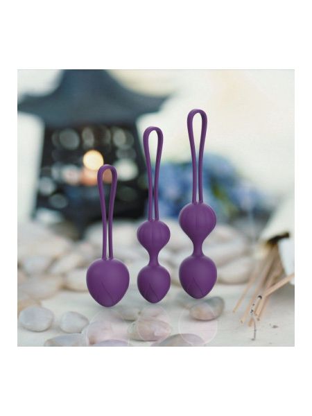 Набір вагінальних кульок Every Night Toys Wendy, 3 шт, лавандовий