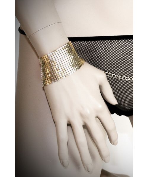 Браслети-наручники Bijoux Indiscrets золоті, OS