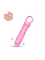 Міні-вібратор Every Night Toys Merry світло-рожевий, 10 режимів вібрації