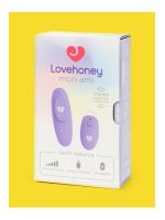 Вібратор в трусики з пультом Lovehoney Mon Ami Panty Vibrator для клітора, бузковий