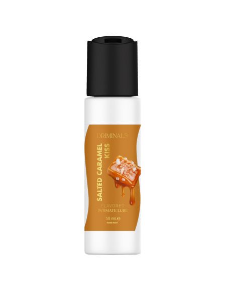 Їстівний лубрикант Driminals Kiss Salted Caramel зі смаком солоної карамелі, 30 мл