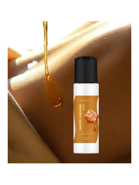 Їстівний лубрикант Driminals Kiss Salted Caramel зі смаком солоної карамелі, 30 мл