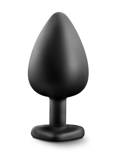Анальна пробка з каменем Blush TEMPTASIA BLING PLUG LARGE BLACK