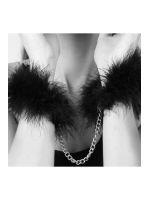 Наручники з пір'ям Bijoux Indiscrets чорні, OS