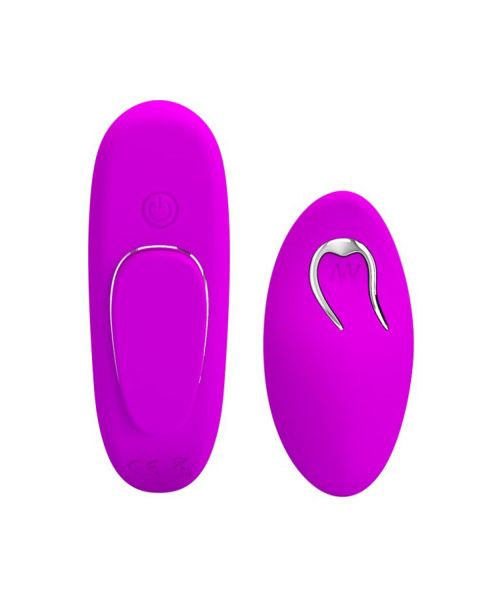 Вібратор в трусики BAILE Romance Lisa, фіолетовий, 9,5 × 3 см