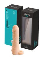 Насадка на пеніс Virgite S9 бежева, 16.4 см