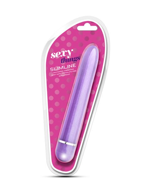 Вібромасажер класичний SEXY THINGS SLIMLINE VIBE PURPLE