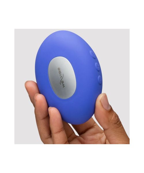 Кліторальний вібратор We-Vibe Temp Lavender Blue з функцією нагрівання та охолодження, синій