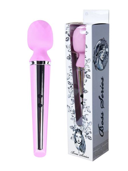 Вібро-мікрофон Massager Genius USB Розовий 10 Function