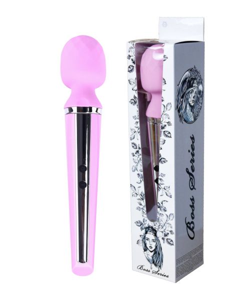 Вібро-мікрофон Massager Genius USB Розовий 10 Function