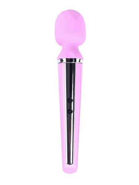 Вібро-мікрофон Massager Genius USB Розовий 10 Function