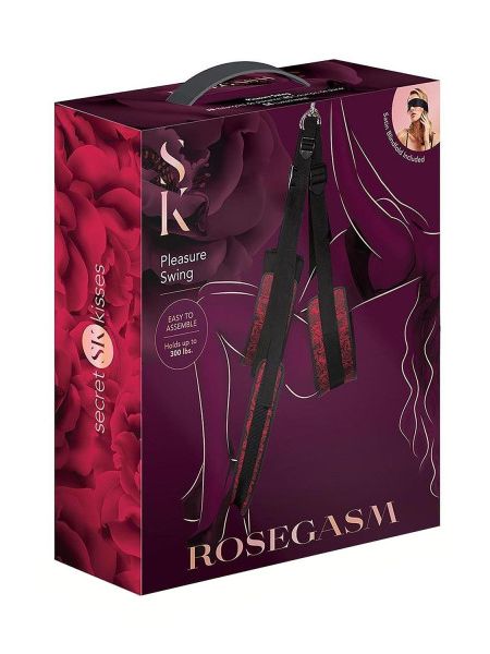 Гойдалка для сексу Secret Kisses Pleasure Swing чорна, 95 см