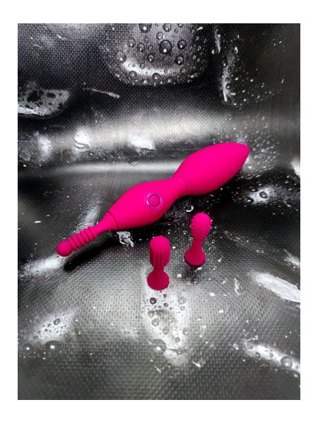 Вібратор для клітора з насадками Dream Toys SPARKLING VERONA