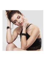 Браслети-наручники PLASIR Nacre чорні перли Bijoux Indiscrets