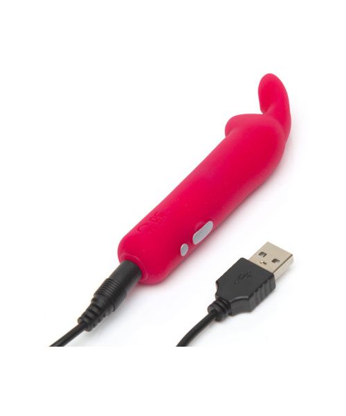 Міні вібратор Happy Rabbit Rechargeable Bullet Pink