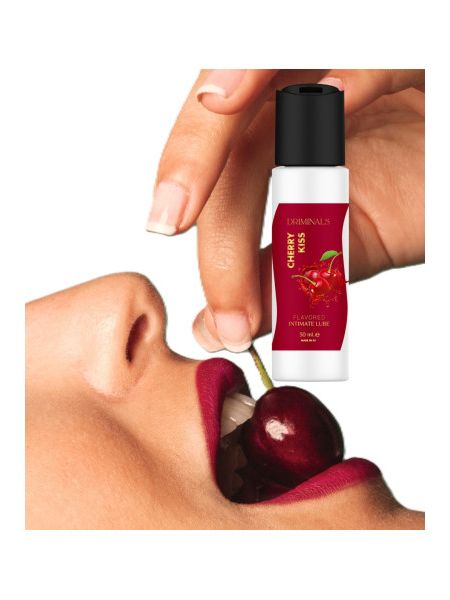 Їстівний лубрикант Driminals Kiss Cherry зі смаком вишні, 30 мл