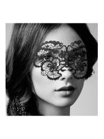 Вінілова маска Anna від Bijoux Indiscrets, чорна