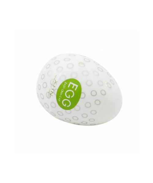Мастурбатор-яйце з рельєфом XHN BUMPY Egg Easy Ona-Cap, білий, 52 × 68 мм