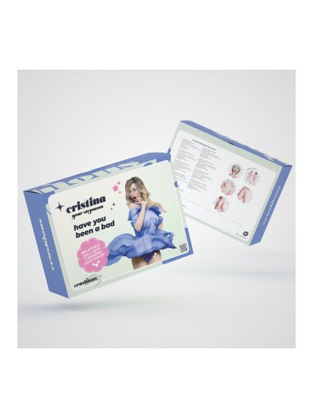 Секс-лялька з 3 отворами Crushious CRISTINA The Inflatable Nurse, бежева, 155 см
