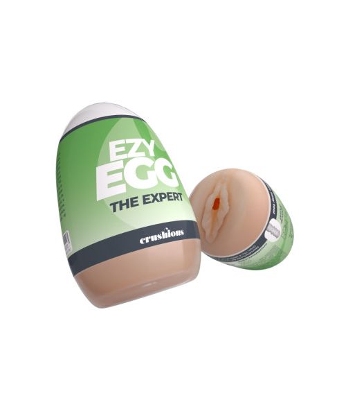 Мастурбатор-яйце, вагіна CRUSHIOUS EZY EGG THE Expert, реалістичний
