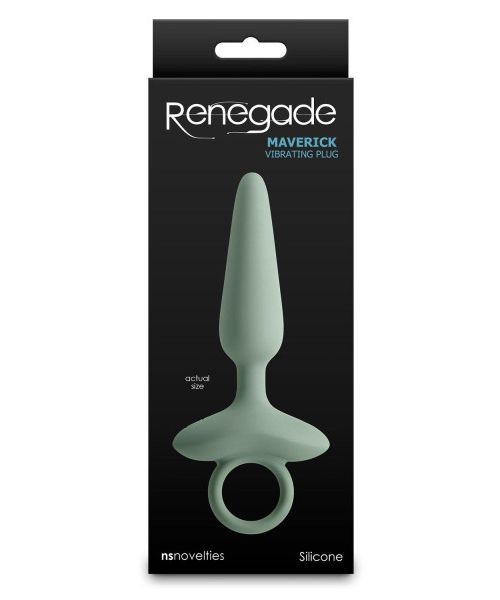 Анальний вібратор NS Novelties Renegade зелений, 15 см