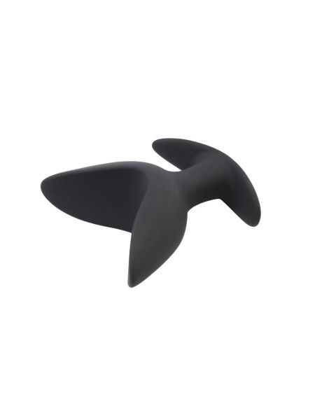 Анальний плаг розширювач із пелюстками Chisa Black Mont Gaping Anchor, чорний