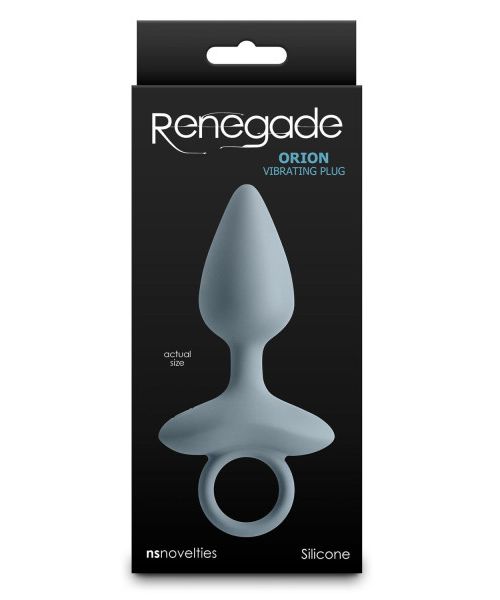 Анальний вібратор NS Novelties Renegade синій, 13 см