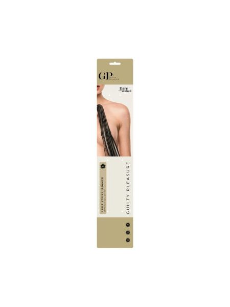 Флоггер із петлею Guilty Pleasure Sable Strike Empower, чорний, 66 см