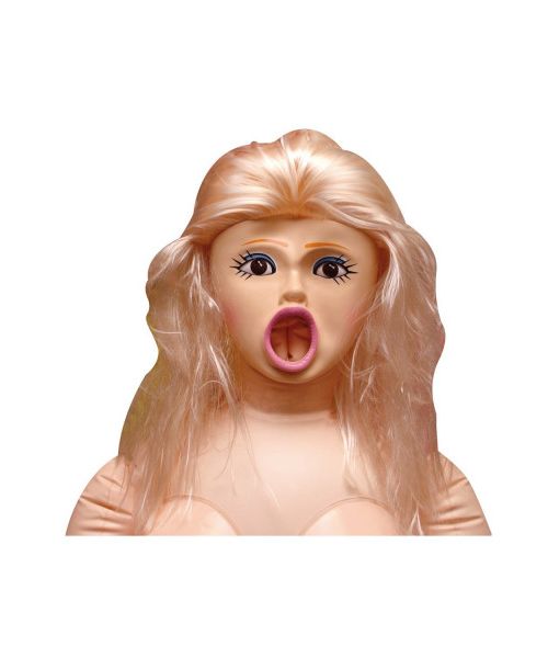 Секс лялька повнорозмірна NMC Love Doll Brandy з великими грудьми та 3D обличчям