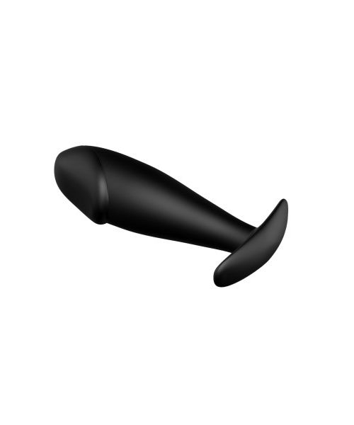 Анальна пробка силіконова Pretty Love Special Anal Stimulation, чорна, 10 х 3 см