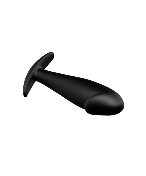 Анальна пробка силіконова Pretty Love Special Anal Stimulation, чорна, 10 х 3 см