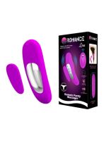Вібратор в трусики BAILE Romance Lisa, фіолетовий, 9,5 × 3 см