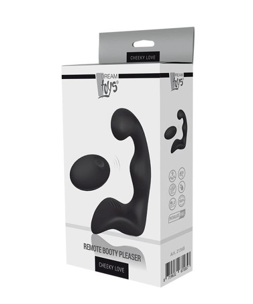 Масажер простати з дистанційним управлінням CHEEKY LOVE REMOTE BOOTY PLEASER BLACK