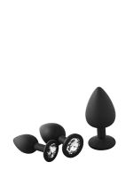 Набір анальних пробок Dream Toys Fantasstic White Stone