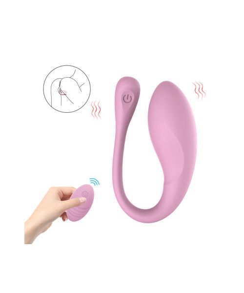 Віброяйце Every Night Toys Isadora з дистанційним керуванням, лавандовий, 10 режимів вібрації