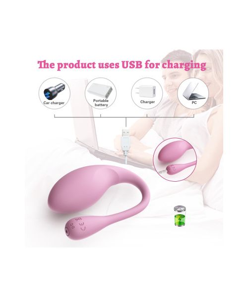 Віброяйце Every Night Toys Isadora з дистанційним керуванням, лавандовий, 10 режимів вібрації
