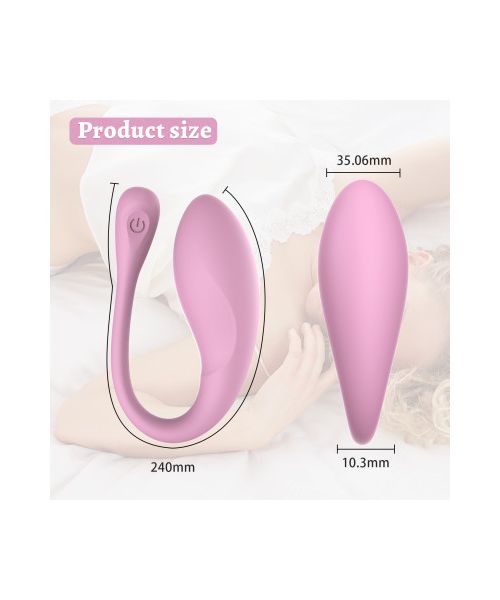 Віброяйце Every Night Toys Isadora з дистанційним керуванням, лавандовий, 10 режимів вібрації