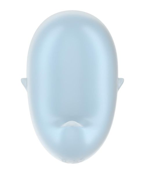 Вібратор вакуумний стимулятор Satisfyer Cutie Ghost блакитний, 9.1 см