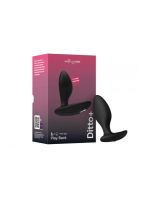 Анальна пробка з вібрацією We-Vibe Ditto+ Satin Black з пультом та керуванням з телефону