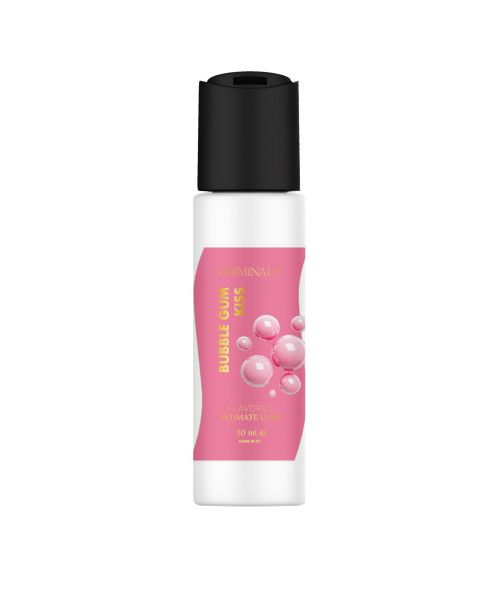 Їстівний лубрикант Driminals Kiss Bubble Gum зі смаком жуйки, 30 мл