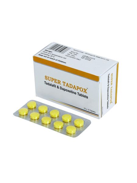 Збуджувач чоловічий Super Tadapox для підвищення потенції, 10 таблеток Збуджувач чоловічий Super Tadapox для підвищення потенції, 10 таблеток