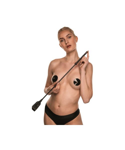 Стек Guilty Pleasure Radiant Reign Crop із золотим акцентом, чорний, 66 см