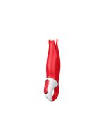 Вібратор у формі Квітки з м'якими пелюстками Satisfyer Vibes Power Flower, червоний