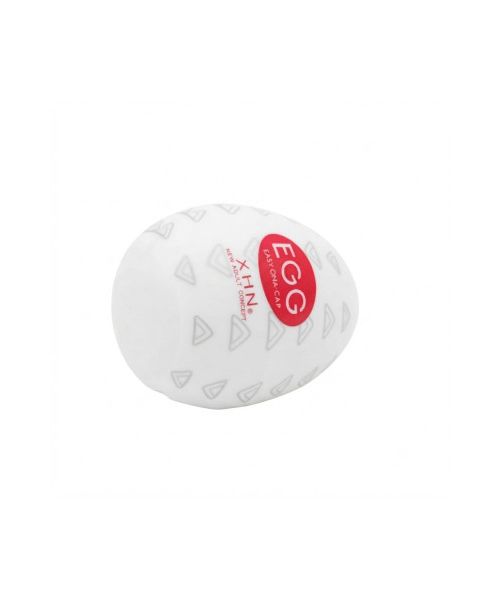 Мастурбатор-яйце з рельєфом XHN STAIR Egg Easy Ona-Cap, білий, 52 × 68 мм