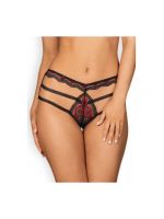 Трусики Obsessive Megies panties black L / XL