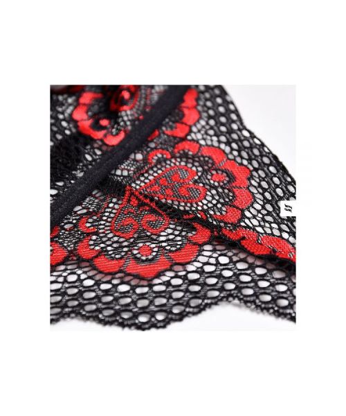 Трусики Obsessive Megies panties black L / XL